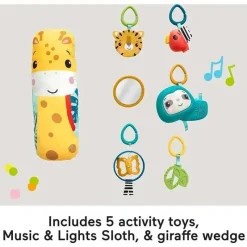 Fisher-Price Fisher Price - Playmat 3 em 1 Rainforest Sensory Gym Sale