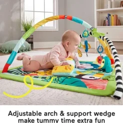 Fisher-Price Fisher Price - Playmat 3 em 1 Rainforest Sensory Gym Sale
