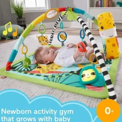 Fisher-Price Fisher Price - Playmat 3 em 1 Rainforest Sensory Gym Sale