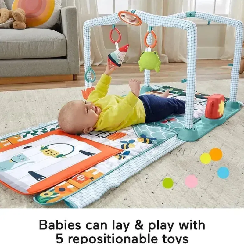 fisher_price__playmat__em_SKUkmlSn8WN_4.webp Fisher-Price Fisher Price - Playmat 3 em 1 Crawl & Play Activity Gym Best
