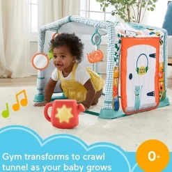 Fisher-Price Fisher Price - Playmat 3 em 1 Crawl & Play Activity Gym Best