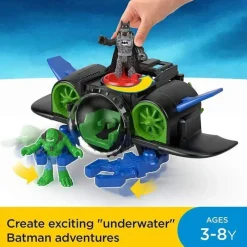 Fisher-Price Imaginext DC Super Friends Batsub Hot