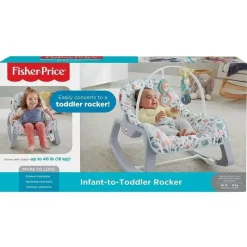 Fisher-Price Infant-to-Toddler Rocker, Pebbles Hot