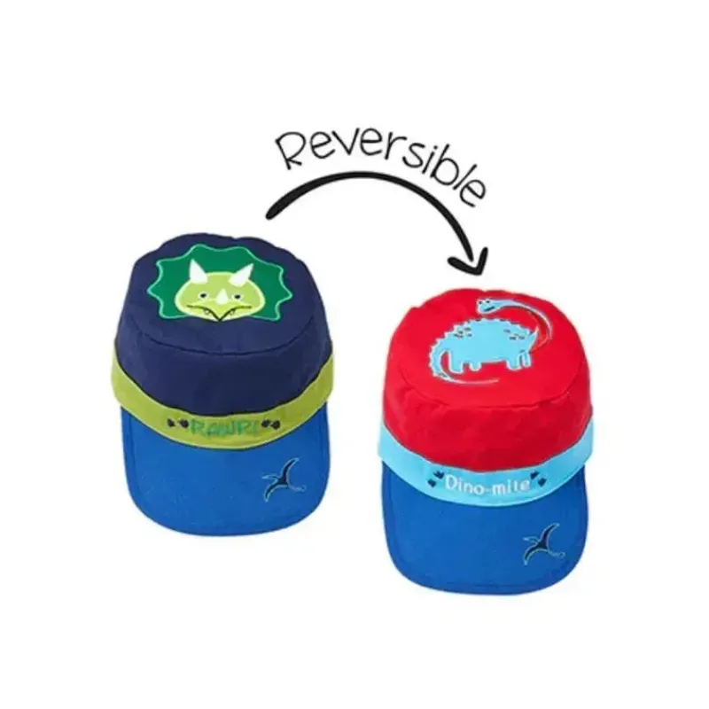 flapjack_kids__bons_infan_SKUXhA9GKrg_0.webp FlapJack Kids - Bonés infantis reversíveis, dinossauros Sale