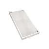 Kushies Baby Folha de troca com flanela para bebê Kushies, branco sólido New