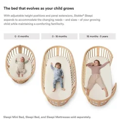 Stokke Forro de malha - Sleepi Mini, branco Discount