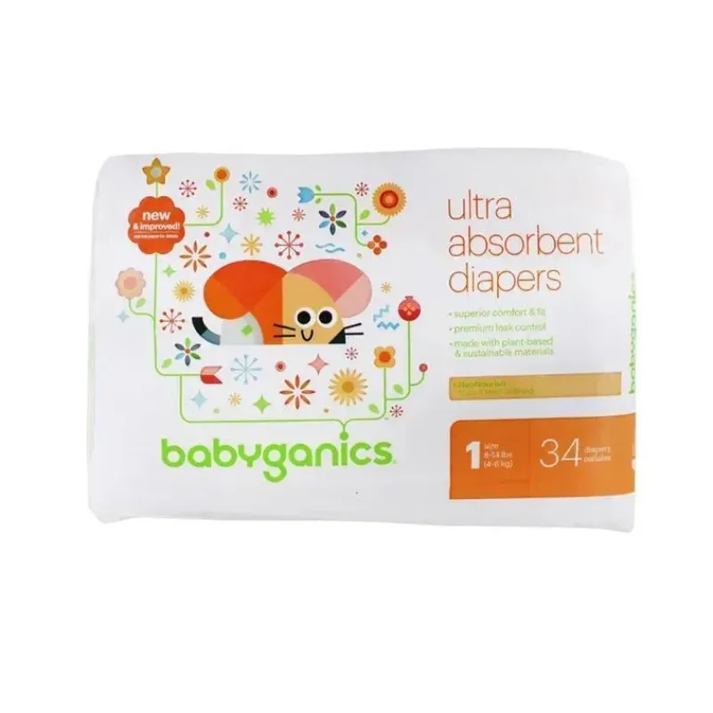 fralda_babyganics_tamanho_SKUchvBNAHu_0.webp Babyganics Fralda Tamanho 1, 34ct New