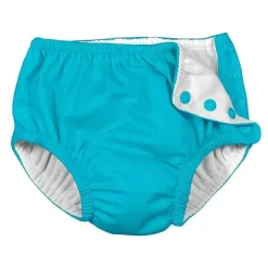 Iplay Fralda de banho absorvente reutilizável Snap - Aqua Outlet