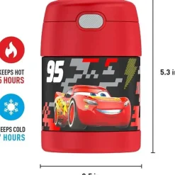 Thermos Frasco de comida Funtainer 10 onças, carros Best