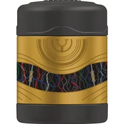Thermos Frasco de comida Star Wars C-3PO FUNtainer, 10 onças. Hot