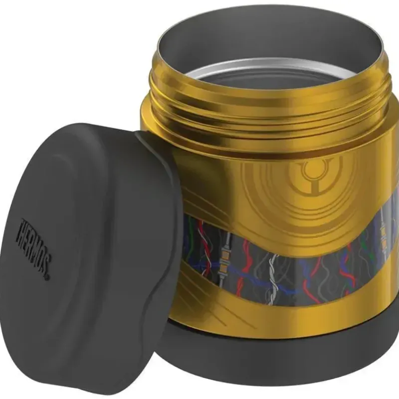 frasco_de_comida_thermos__SKUNL5jpIOD_1.webp Thermos Frasco de comida Star Wars C-3PO FUNtainer, 10 onças. Hot