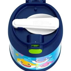 Thermos Frasco de comida Funtainer 10 onças, bebê tubarão Fashion