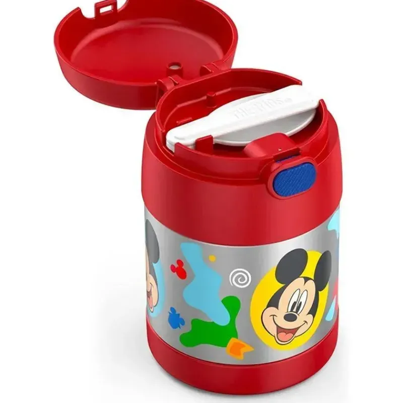 frasco_de_comida_thermos__SKUXP0H4AAS_1.webp Thermos Frasco de comida Funtainer 10 onças, Mickey pré-escolar Fashion