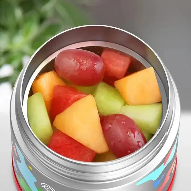 frasco_de_comida_thermos__SKUXP0H4AAS_5.webp Thermos Frasco de comida Funtainer 10 onças, Mickey pré-escolar Fashion