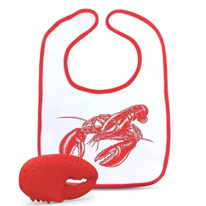 fred_ampamp_friends_chill_SKUWsVIu4Al_1.webp Fred u0026 Friends Fred & Friends Chill Baby vestido para derramar - conjunto de babador lagosta Fashion