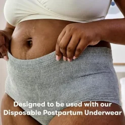 FridaBaby Frida Baby - Almofadas pós-parto Frida Mom, almofadas maxi para cuidados femininos à prova de vazamentos, 6 camadas de proteção, 18 quilates Fashion