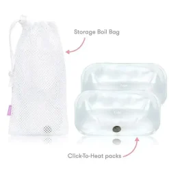 FridaBaby Frida Mom - Almofada de amamentação nas costas + aquecedores de barriga Outlet