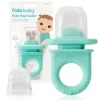FridaBaby - Alimentador Push Pop, Alimentador de frutas para bebês, 3 contagens, azul-petróleo Sale