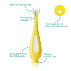 FridaBaby - Conjunto de escova de dentes para treinamento Grow-with-Me Online