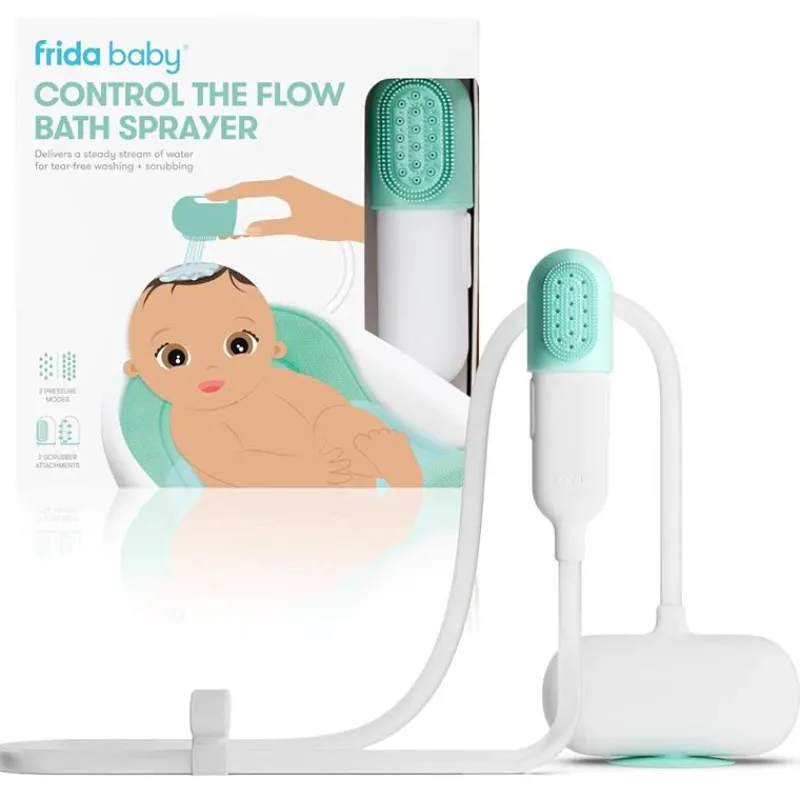 fridababy__control_the_fl_SKUBR1s7qTd_0.webp FridaBaby - Control The Flow Bathtub Sprayer Attachment for Baby Bathtub New