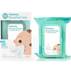 FridaBaby - 30Ct BreatheFrida Nose & Chest Vapor Wipes Clearance