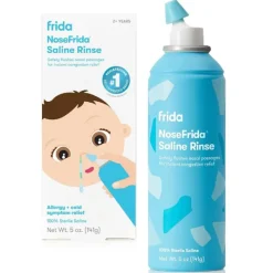 FridaBaby - Nosefrida Saline Rinse, Instant Congestion Relief & Allergy Relief Fashion