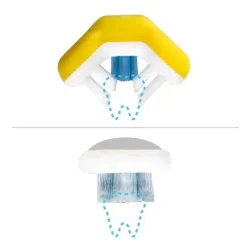 FridaBaby - Smilefrida 2.0 Toothhugger, Amarelo Clearance