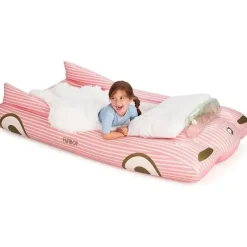 Funboy - Cama e colchão inflável infantil rosa para viagem Hot