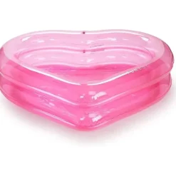Funboy - piscina infantil inflável gigante de luxo com coração rosa claro Fashion