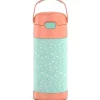 Thermos Garrafa de água térmica FUNtainer de 12 onças com alça de fiança Delícia pastel (pontos) Clearance