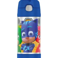 Thermos Garrafa de palha Funtainer 12 onças - Máscaras PJ Sale