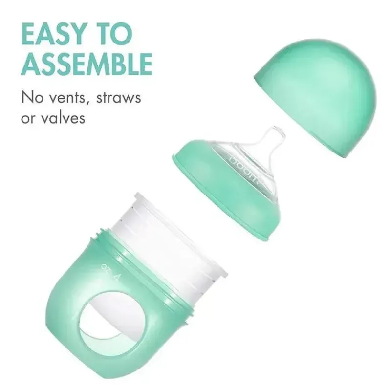 garrafa_de_silicone_boon__SKUvPsFYeBb_4.webp Boon Garrafa de Silicone Nursh 4oz 3Pk, Menta/Cantaloupe/Marinha New