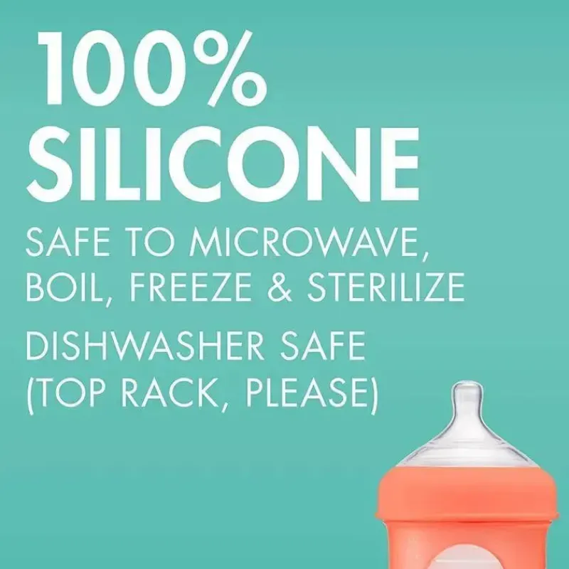garrafa_de_silicone_boon__SKUvPsFYeBb_5.webp Boon Garrafa de Silicone Nursh 4oz 3Pk, Menta/Cantaloupe/Marinha New