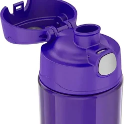 Thermos Garrafa plástica de hidratação térmica funtainer com tampa de bico 16 onças, roxo Clearance