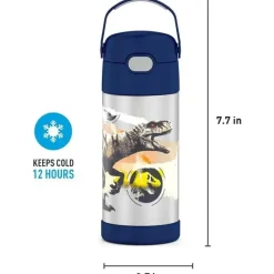 Thermos Garrafa Funtainer 12 Oz, Jurassic World Outlet