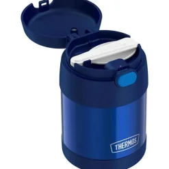 Thermos Garrafa térmica - 10 onças. Comida funtainer de aço inoxidável não licenciada, azul com colher Online