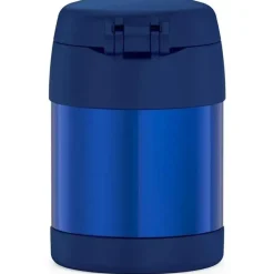Thermos Garrafa térmica - 10 onças. Comida funtainer de aço inoxidável não licenciada, azul com colher Online