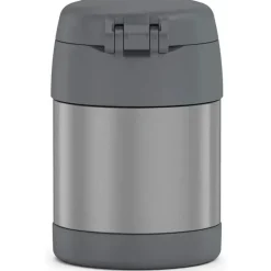 Thermos Garrafa térmica - 10 onças. Funtainer de Aço Inoxidável, Cinza Outlet