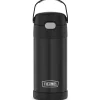 Thermos Garrafa térmica - 12 onças. Garrafa funtainer de aço inoxidável, preto fosco Outlet