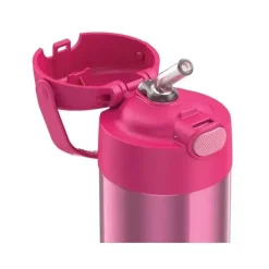 Thermos Garrafa térmica - 12 onças. Garrafa de Funtainer® não licenciada de aço inoxidável, rosa Online