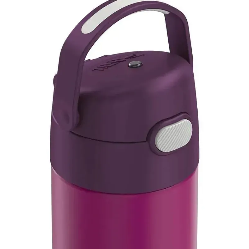 garrafa_trmica__funtainer_SKUqyRBghCl_2.webp Thermos Garrafa térmica - Funtainer 16 onças de aço inoxidável com isolamento a vácuo, vermelho violeta Best