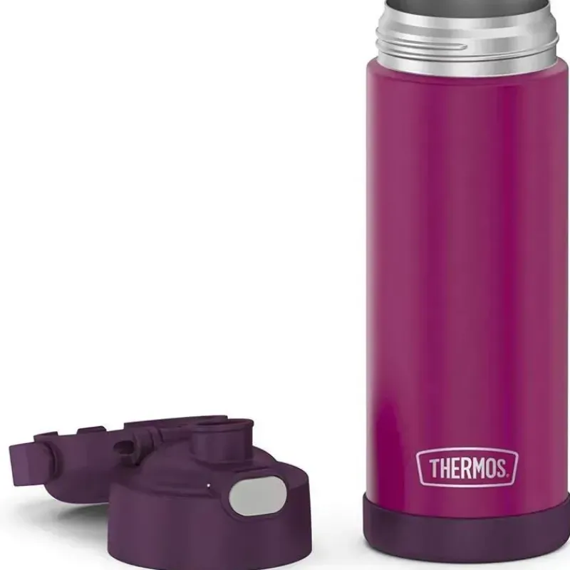 garrafa_trmica__funtainer_SKUqyRBghCl_4.webp Thermos Garrafa térmica - Funtainer 16 onças de aço inoxidável com isolamento a vácuo, vermelho violeta Best