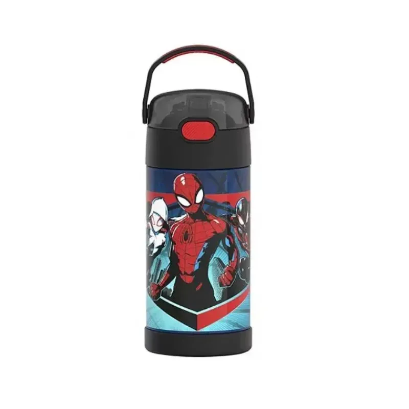 garrafa_trmica__garrafa_d_SKU7zmoRKDE_0.webp Thermos Garrafa térmica - Garrafa de aço inoxidável licenciada Funtrainer 12Oz, Homem-Aranha Discount