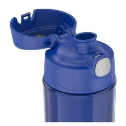 Thermos Garrafa térmica - garrafa de hidratação Funtainer® de plástico de 16 onças com tampa de bico, mirtilo Discount