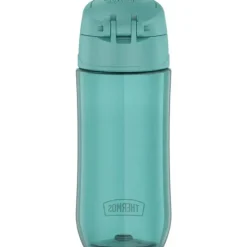 Thermos Garrafa térmica - garrafa de hidratação Funtainer® de plástico de 16 onças com tampa de bico, Aqua Hot