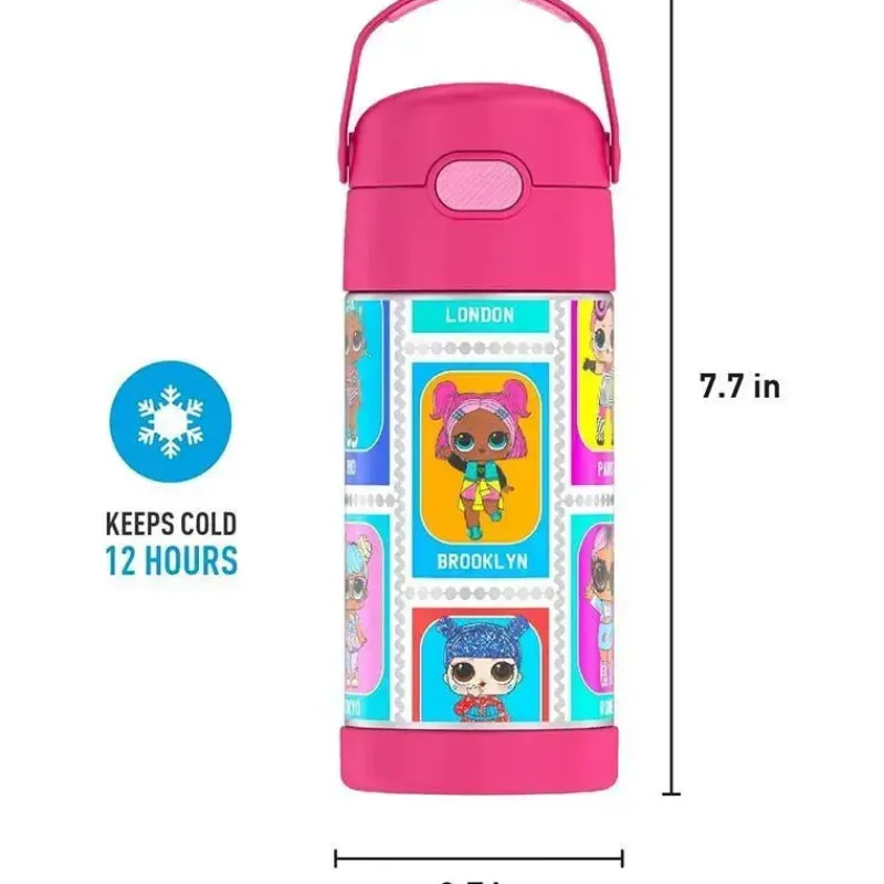 garrafa_trmica__garrafa_f_SKUh72fLyO4_3.webp Thermos Garrafa térmica - garrafa funtainer licenciada de 12 onças, surpresa LOL Outlet
