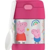 Thermos Garrafa térmica - jarra de comida Funtainer licenciada de 10 onças, Peppa Pig Online