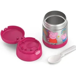 Thermos Garrafa térmica - jarra de comida Funtainer licenciada de 10 onças, Peppa Pig Online