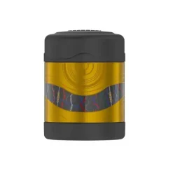 Thermos Garrafa térmica - pote de comida de aço inoxidável Star Wars Classic, ouro/preto, 10 onças Fashion