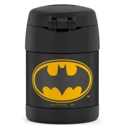 Thermos Garrafa térmica - pote de comida isolado com colher 10 onças Batman Fashion